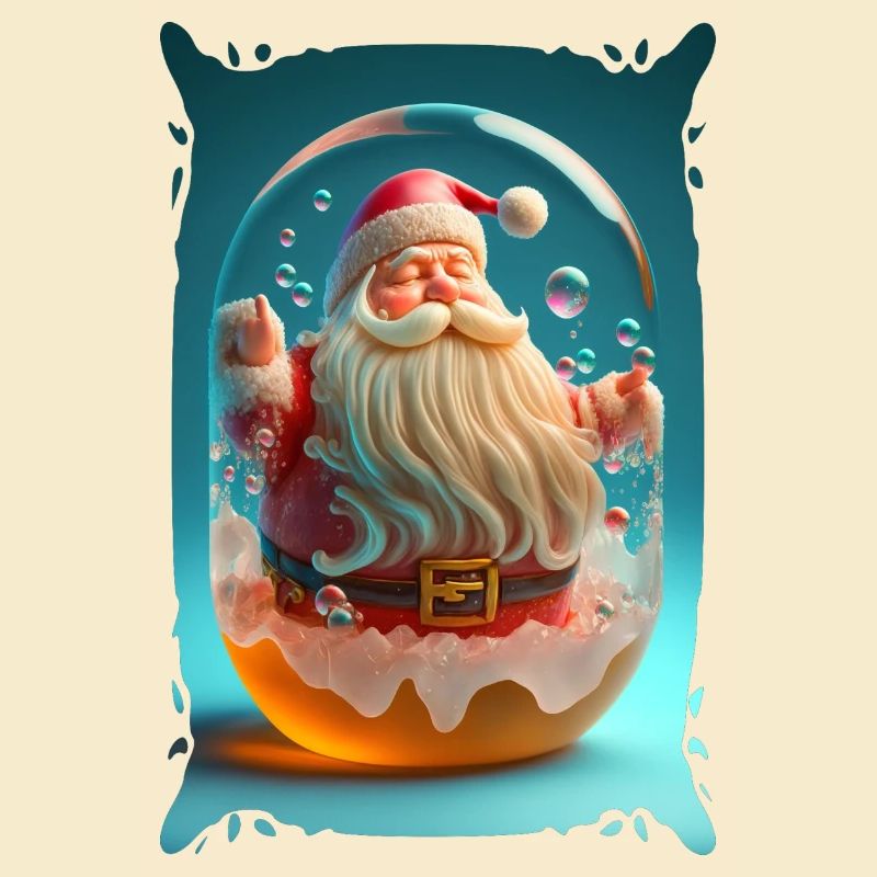 Weihnachtsmann-Gelee