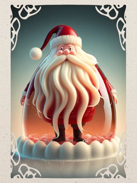 Weihnachtsmann-Gelee