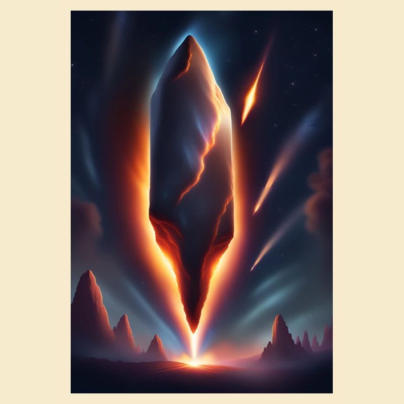 Cooler Meteorit