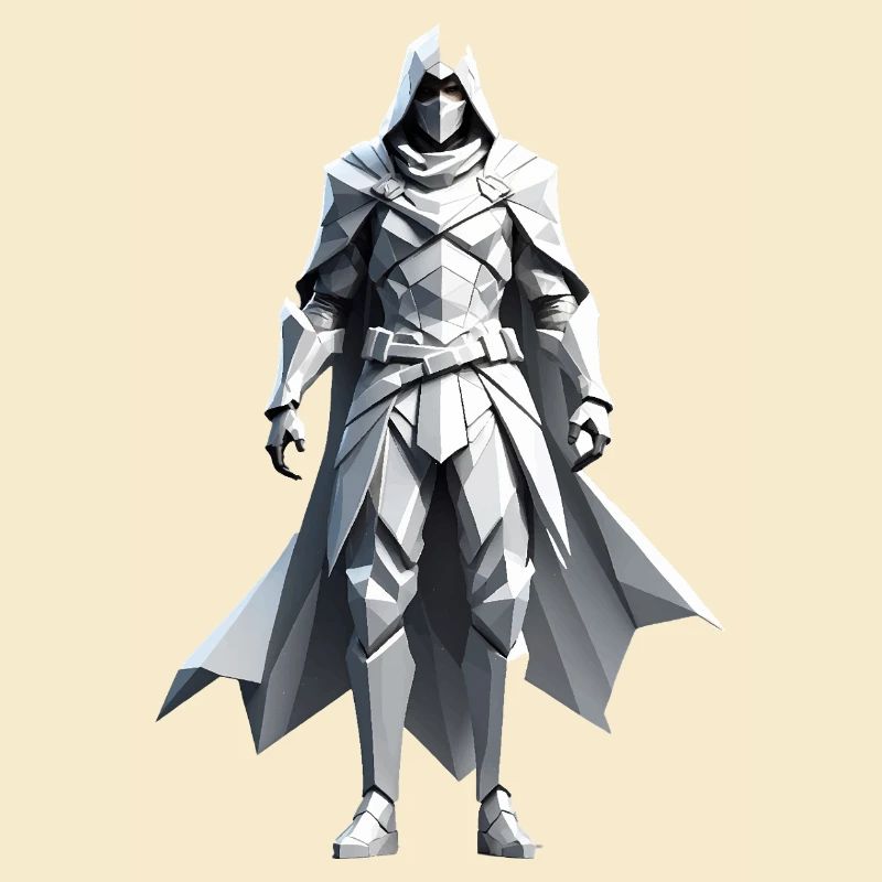 Assassin - Conception de jeux vidéo Low Poly