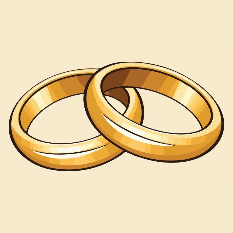 Wedding Rings Symbol Wedding