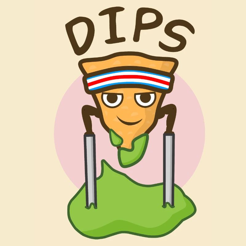 Nacho Doing Dips, Nacho dip dip jeu de mots amusant