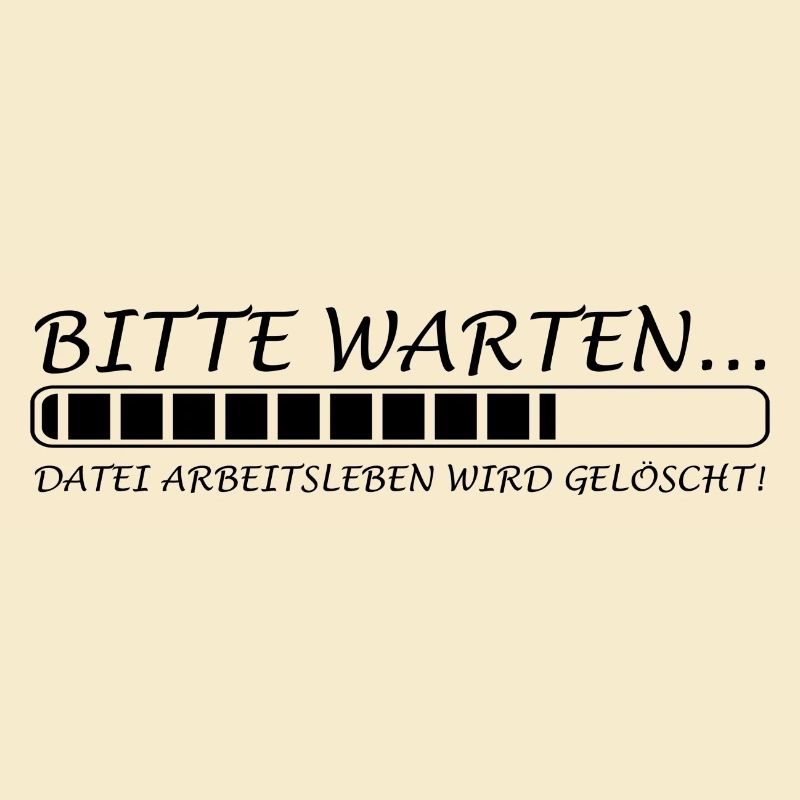 Bitte warten Datei Arbeitsleben wird gelöscht