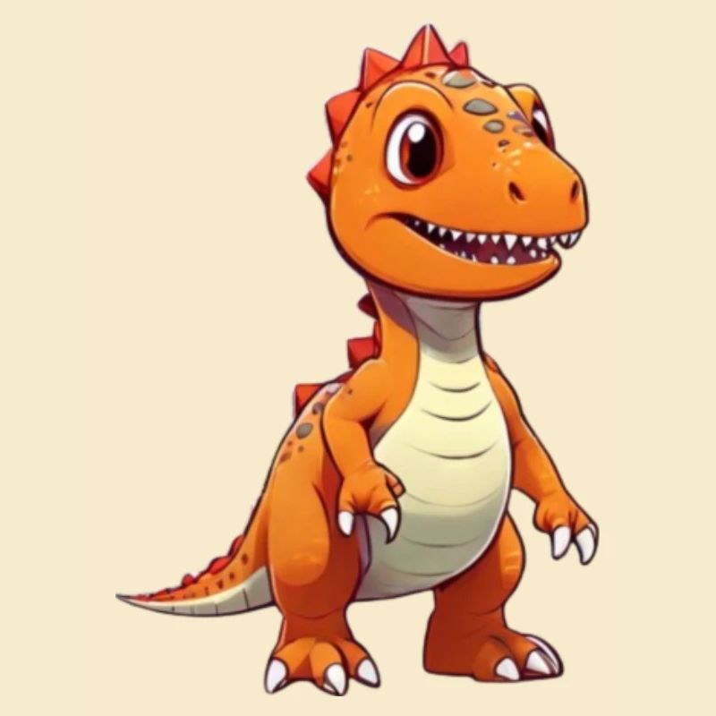 Süßer Dinosaurier