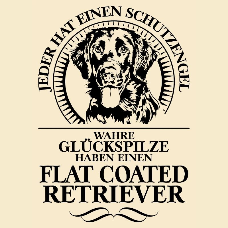 FLAT COATED RETRIEVER Schutzengel Spruch WILSIGNS