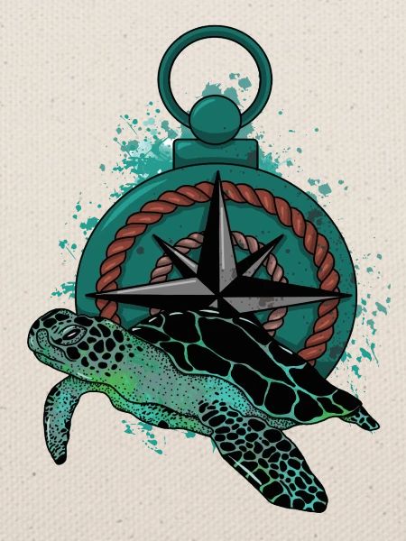 Turtle Compass