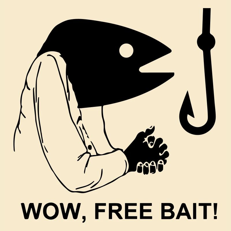 wow, free bait