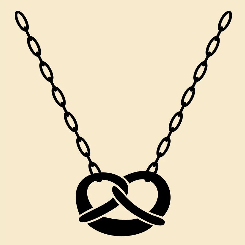 Kette mit Brezel