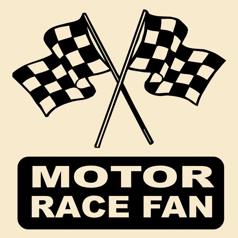 Drapeaux à damier pour le fan de course automobile