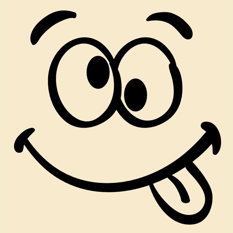 Crazy smile