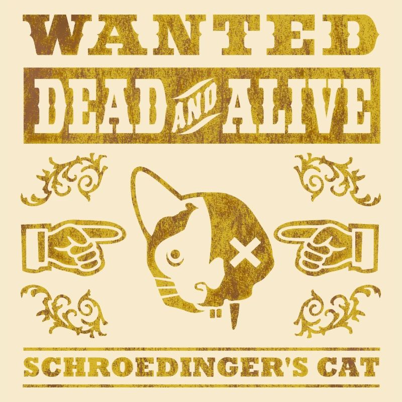 Le chat de Schrödinger, affligé