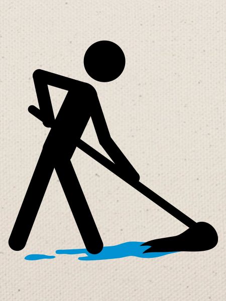 Cleaning The Floor