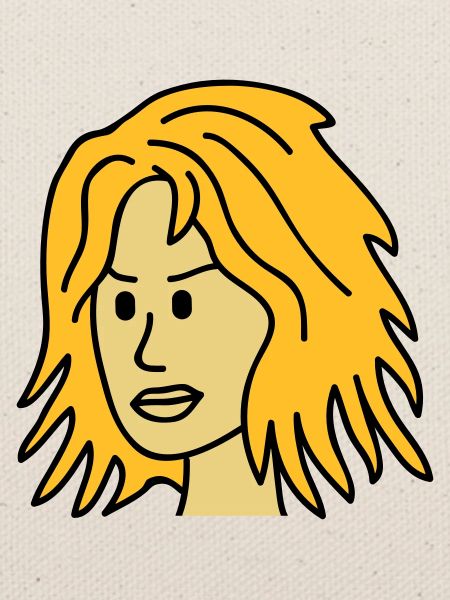 Angry Woman Face