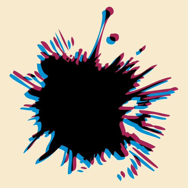 3D blob splashes