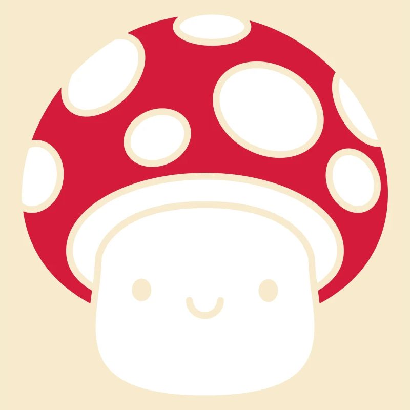 Kleiner süßer Pilz