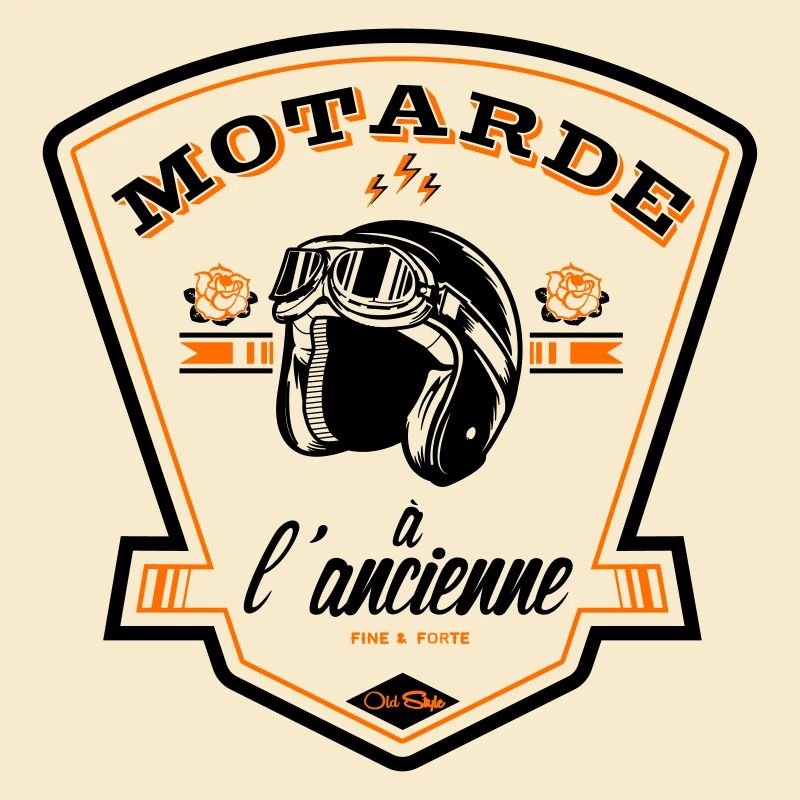Motarde à l'ancienne