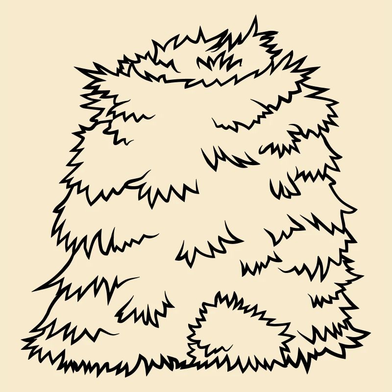 Strohberg Heuhaufen Design