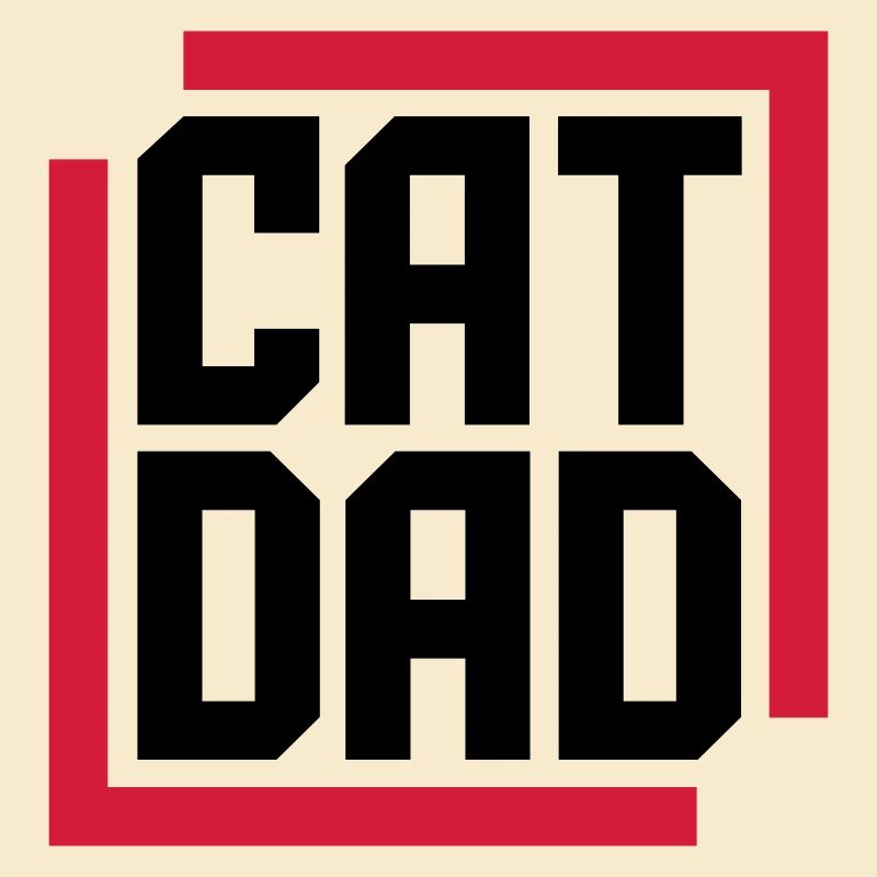 Conception du logo Cat Dad