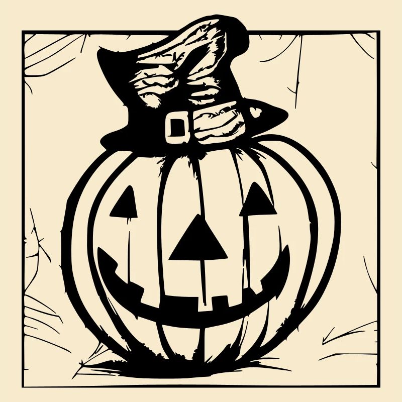 Halloween Spooky Pumpkin Lantern 1