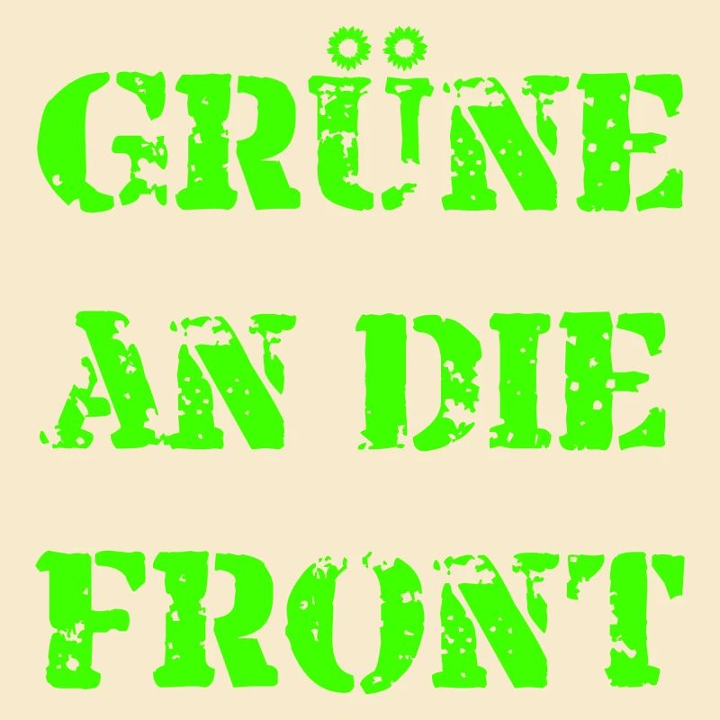 Grüne an die Front