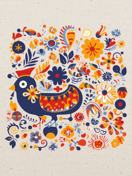 Der alte Piou-Vogel