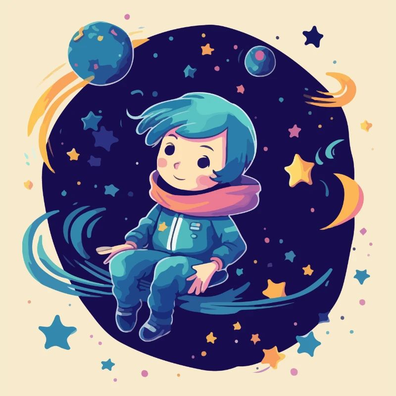 Ouna dans l'espace