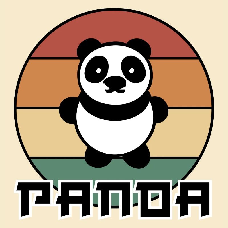 Retro Panda