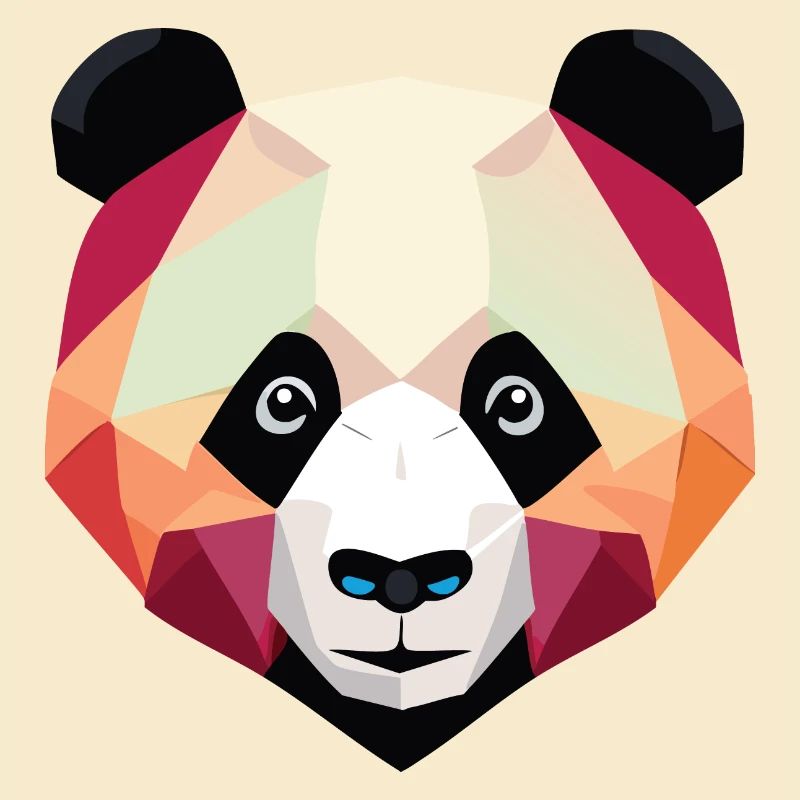 Panda Low Poly