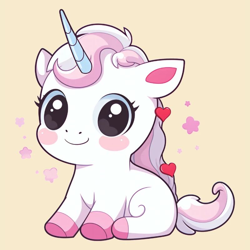 Süßes Einhorn