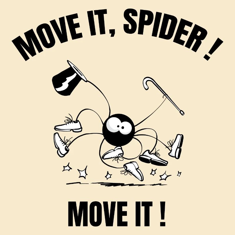 Beth the Spider - Tap Dancing (with text)