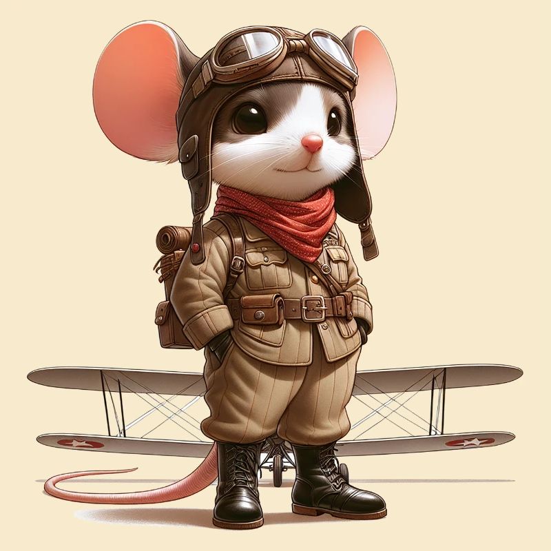 Cute Mouse Pilot