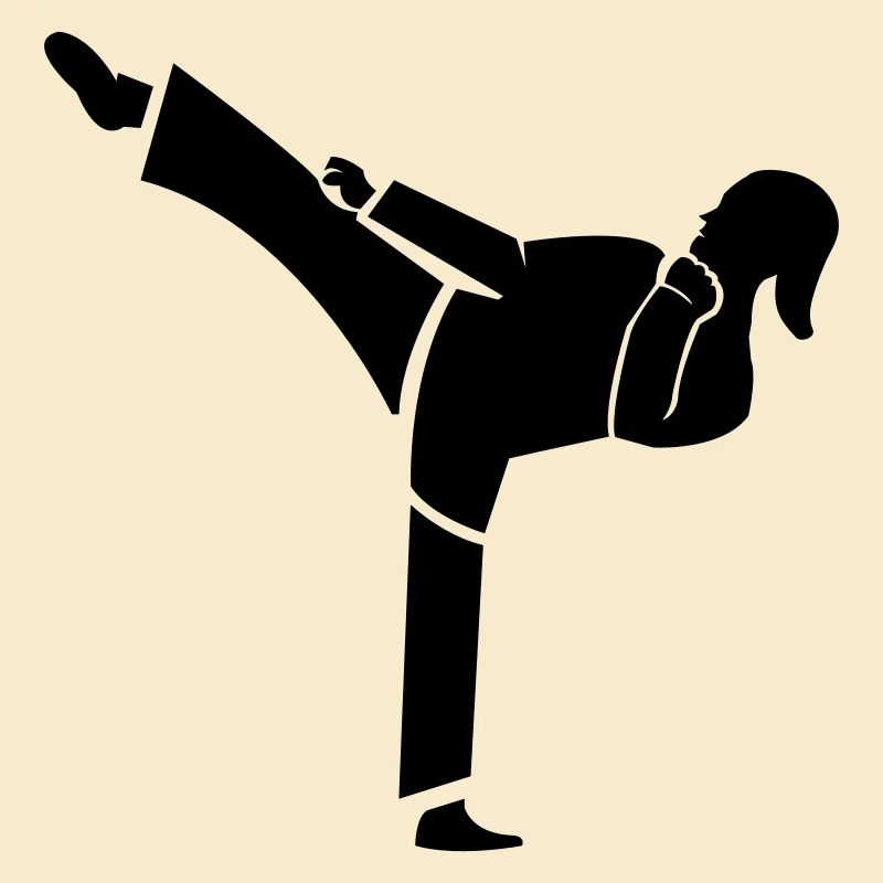 karate frau