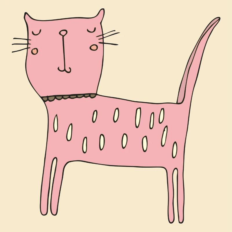 katze rosa