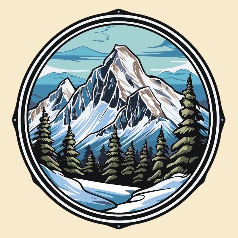 Mountains Ski Slope