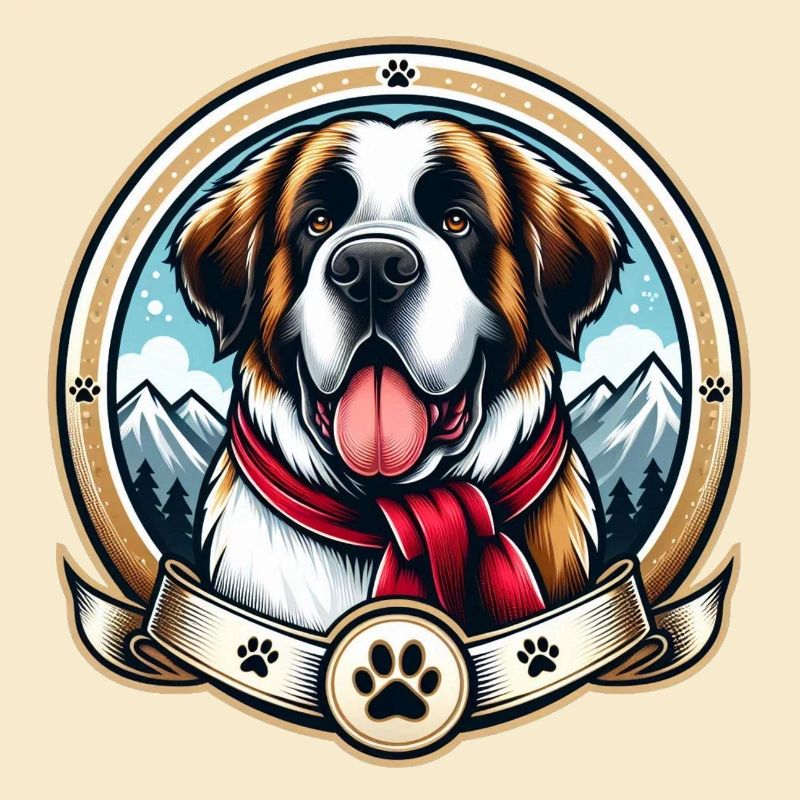 Logo du chien de Saint-Bernard