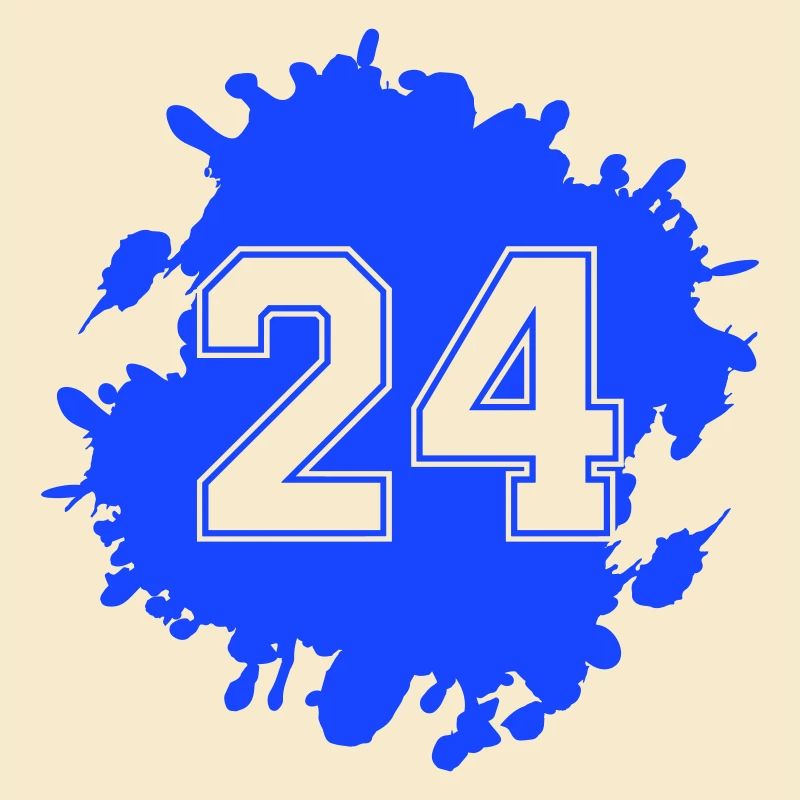 24 klecks