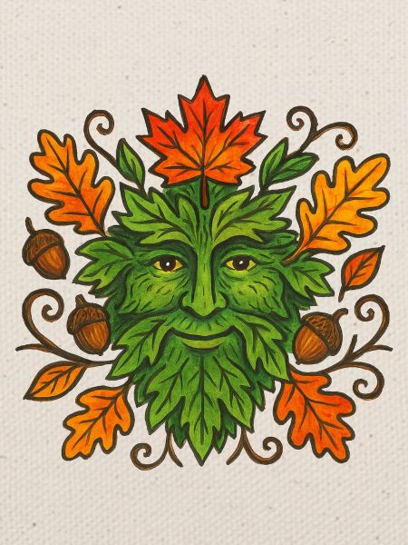 Herbstlicher Greenman