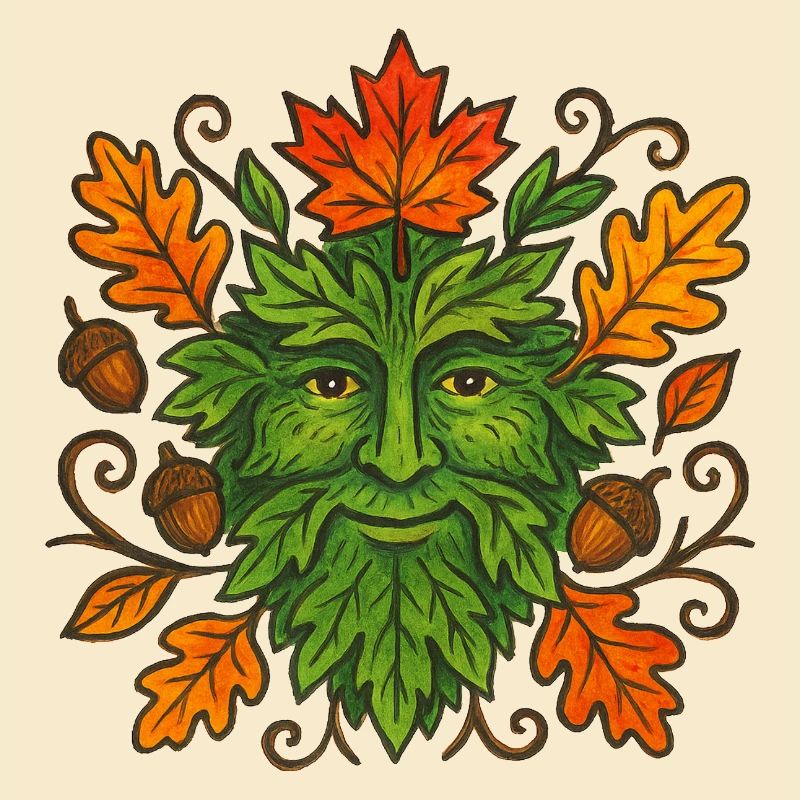 Herbstlicher Greenman
