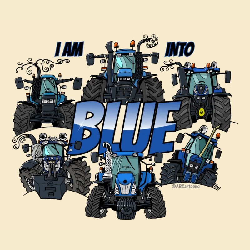 ich bin in blau