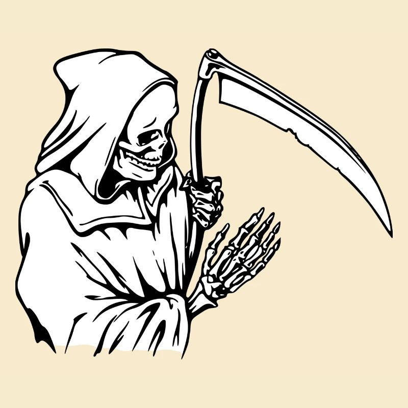 Dead with scythe
