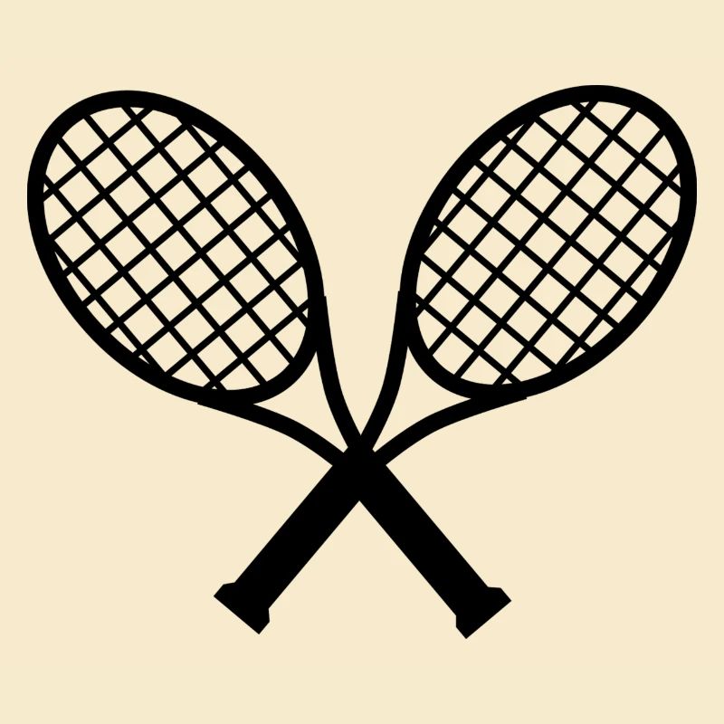 Tennisschläger Logo