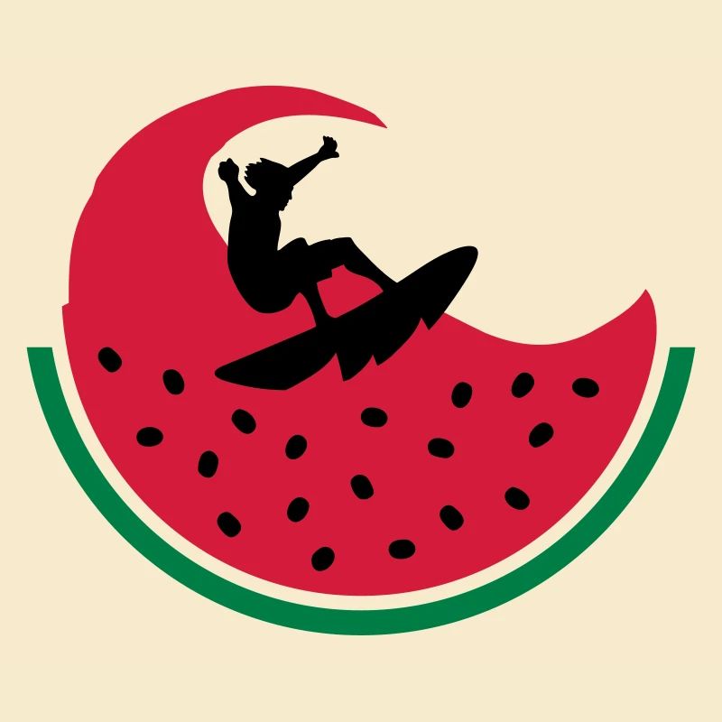 Surfeur de pastèque