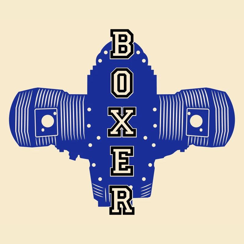 Boxermotor Motorrad Motorradfahrer Biker Motor