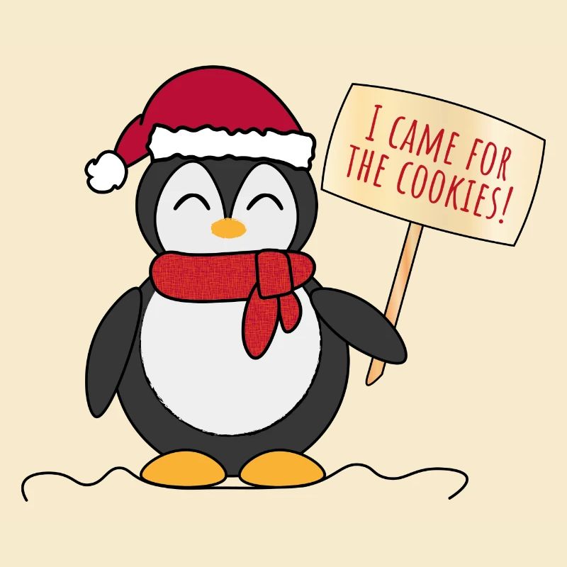 Weihnachtspinguin