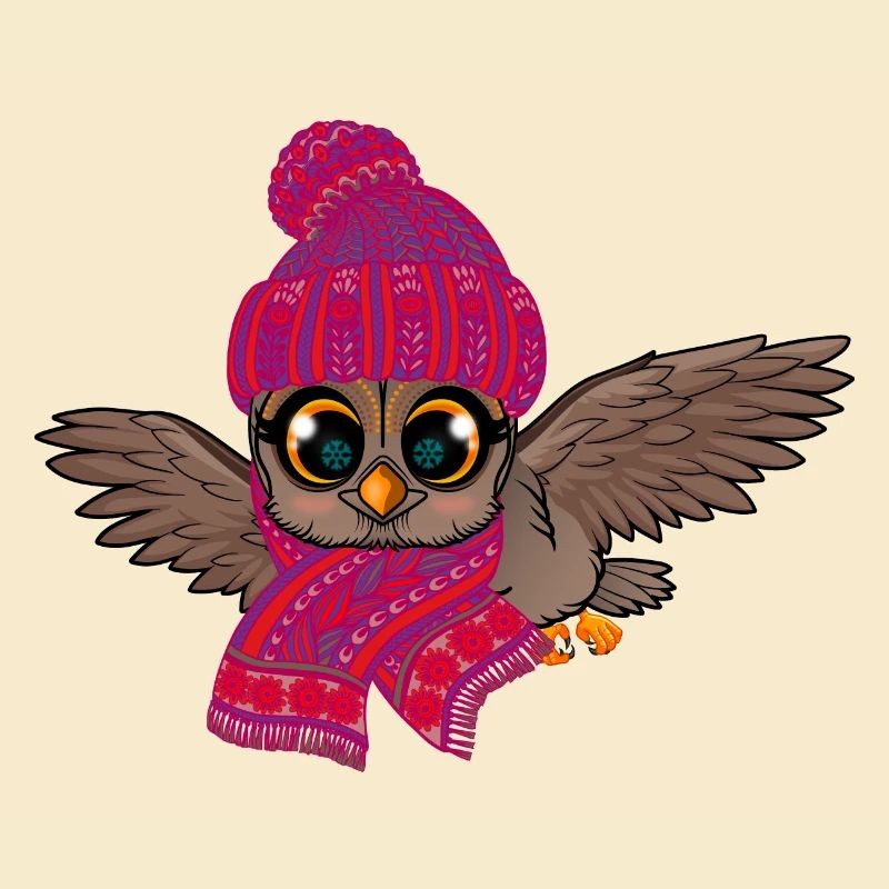 Frosteule Eule Frostbeule Herbst Winter