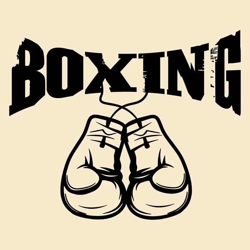 Boxe - Motif de boxe pour le Druc individuel