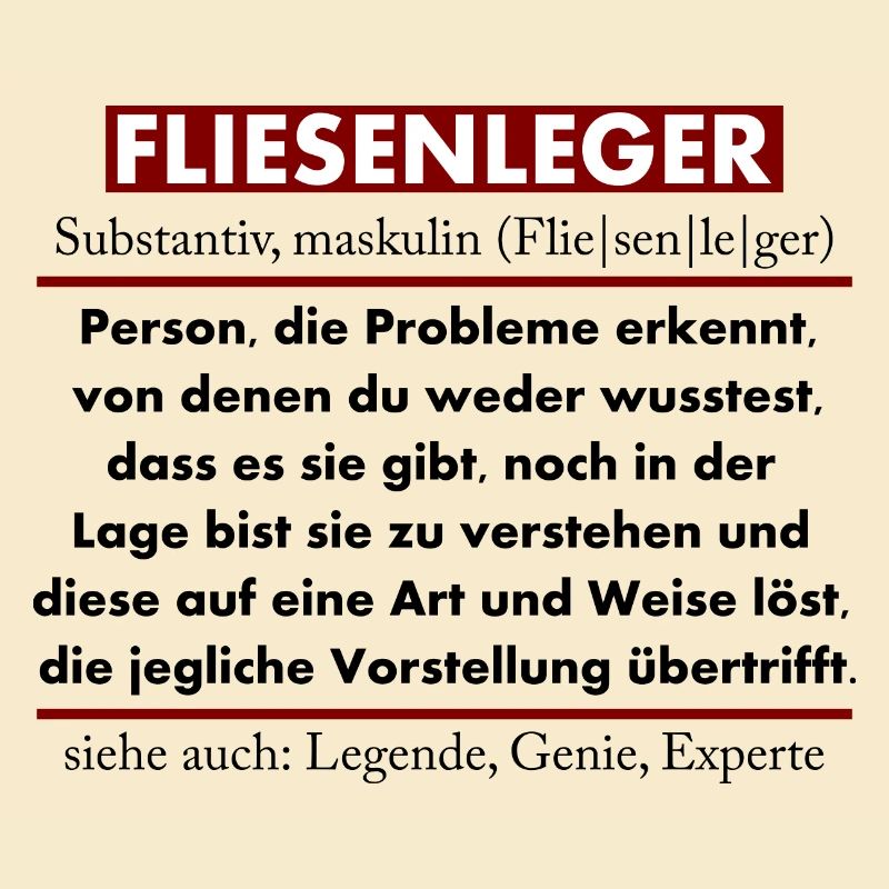 Fliesenleger
