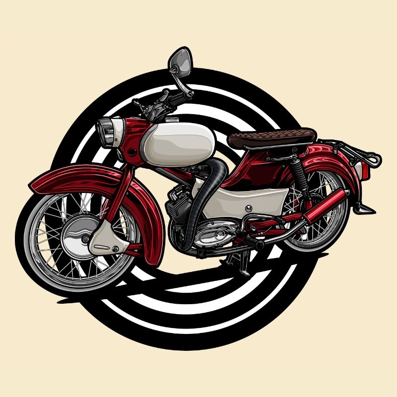 Sparrow (red) // Illustration