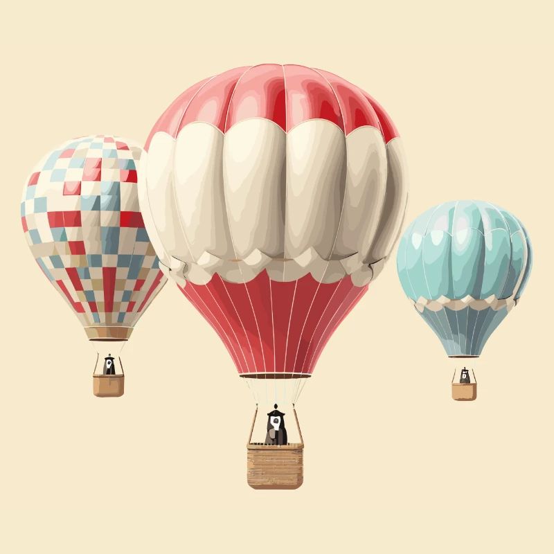 Heißluftballons