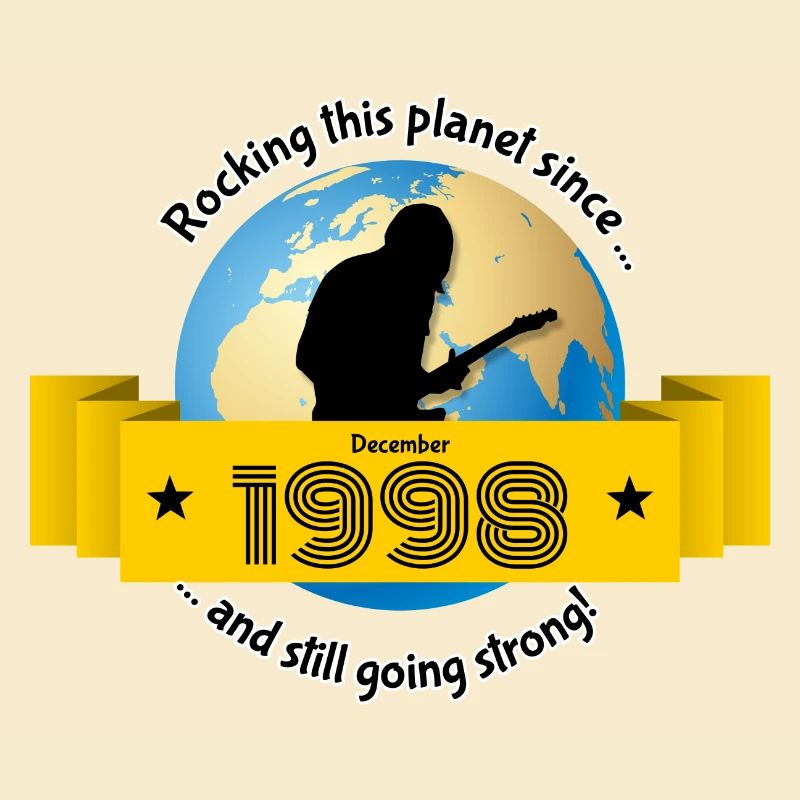 25th Birthday Rocking this planet since 12/1998
